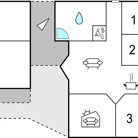 Дом отдыха Four-bedroom Holiday In